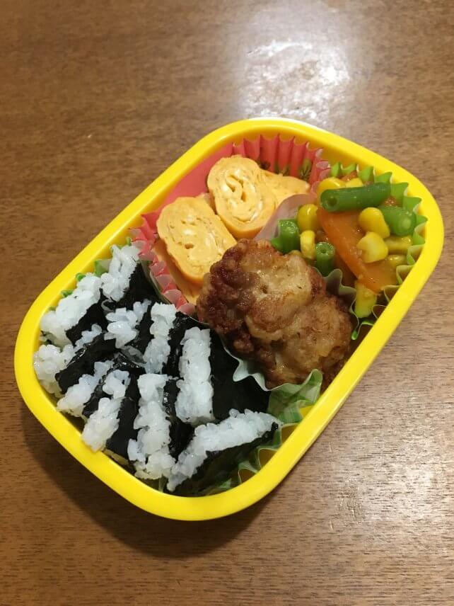 毎月の家庭弁当?