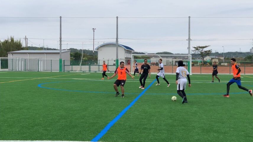 久し振りのサッカー⚽